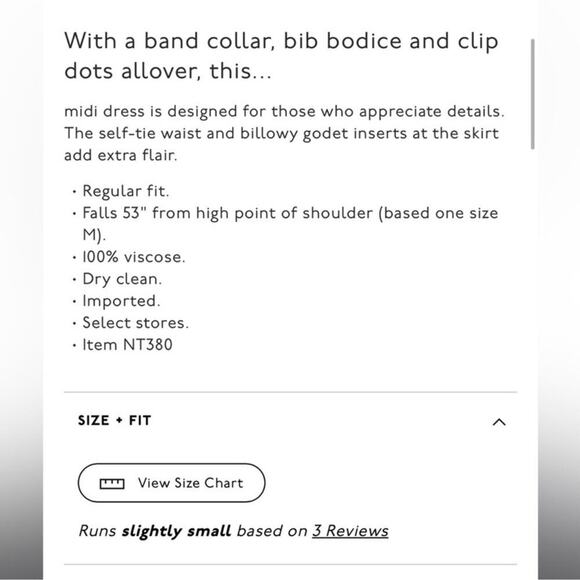 Flawed Madewell Tie-Waist Midi Dress in Clip Dot - Picture 3 of 8